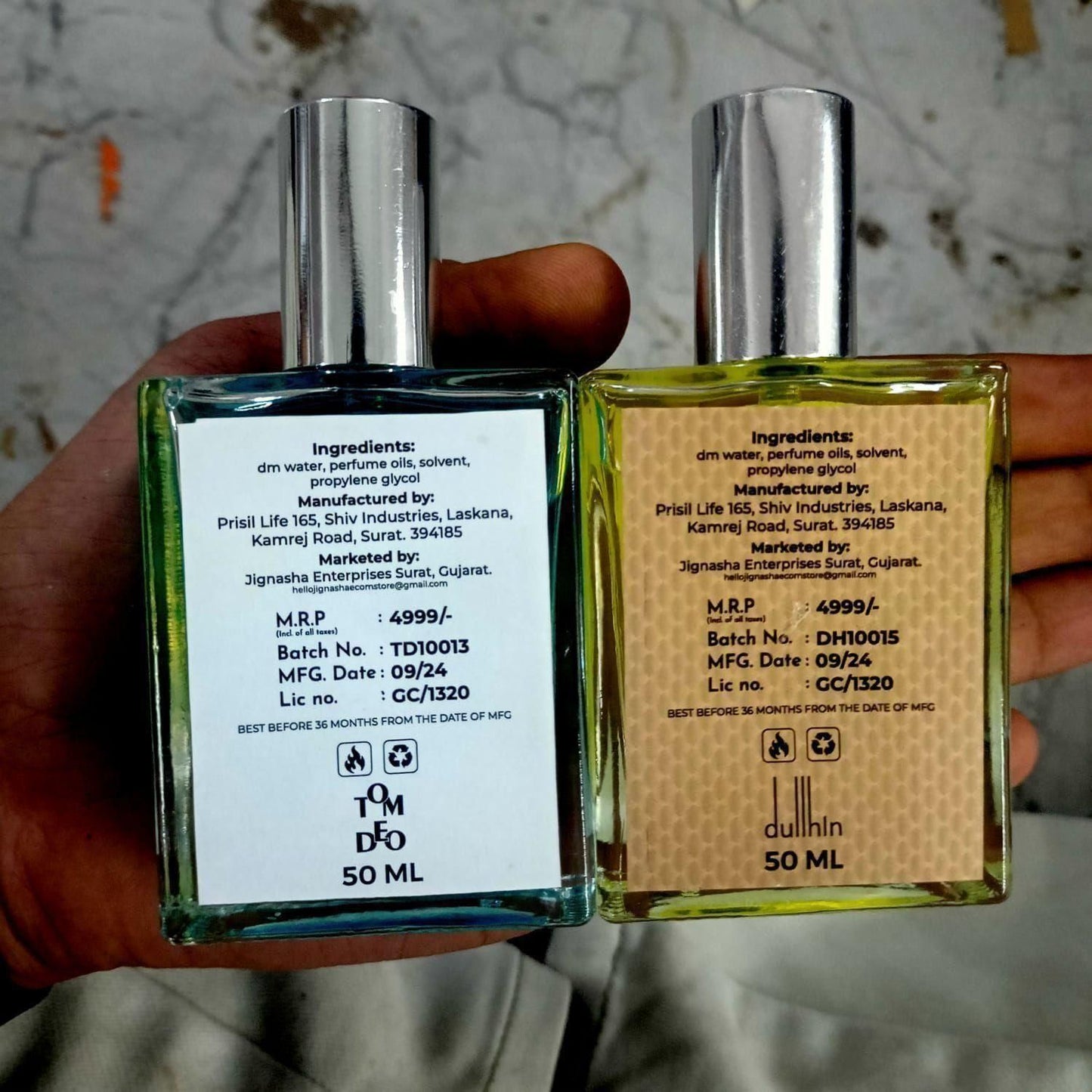 π Elegant Fragrance Set β Dullhin LONDON & Tom Deo, 50ml x2 πΈ