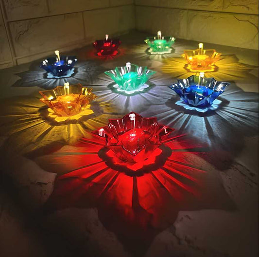 Electric Water Sensor LED Diyas Candle | Pack of 6/12/24