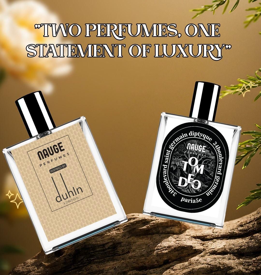 💖 Elegant Fragrance Set – Dullhin LONDON & Tom Deo, 50ml x2 🌸